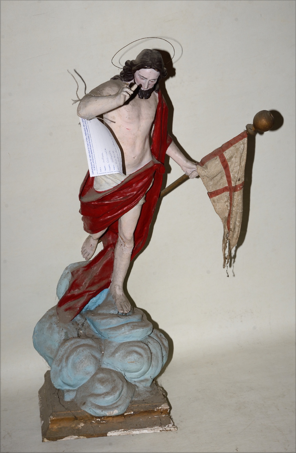 Gesù Cristo risorto (statua) - bottega napoletana (prima metà XX)