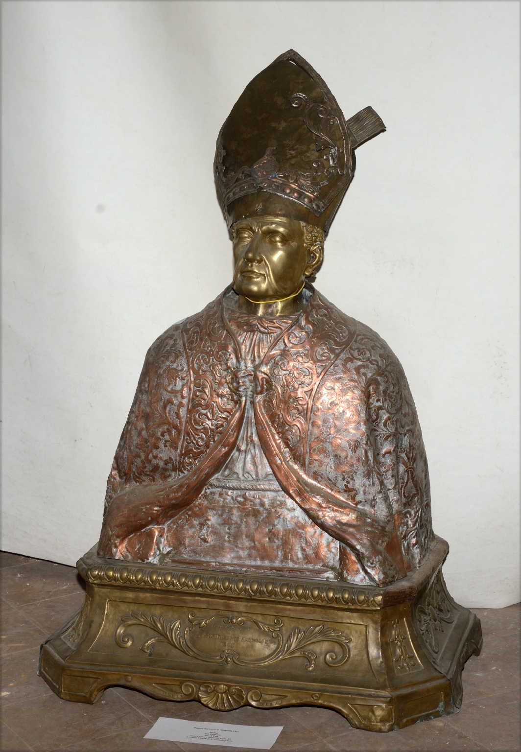 San Gennaro (busto) - bottega napoletana (metà XVIII)