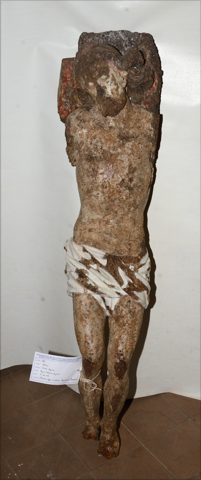 Gesù Cristo morto (statua) - bottega napoletana (ultimo quarto XVIII)