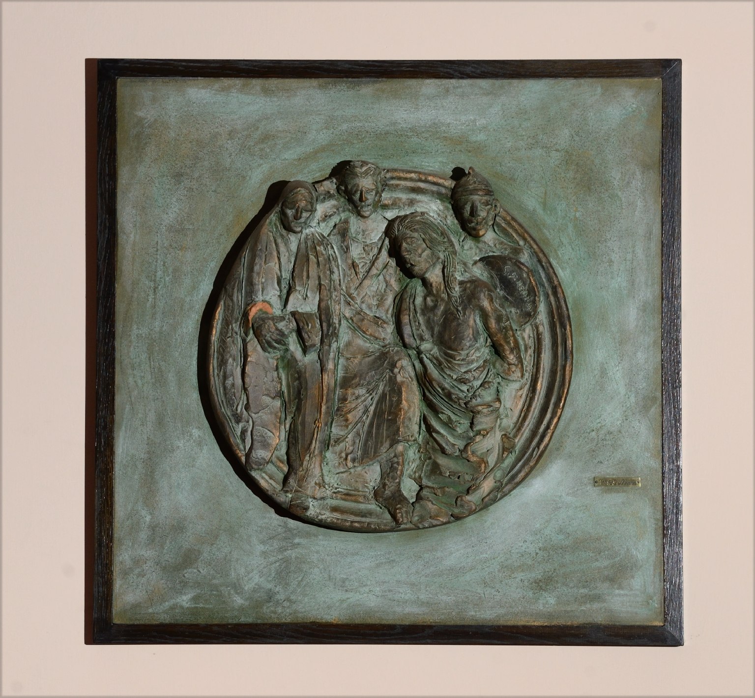 Gesù davanti a Pilato (scultura) - ambito campano (seconda metà XX)