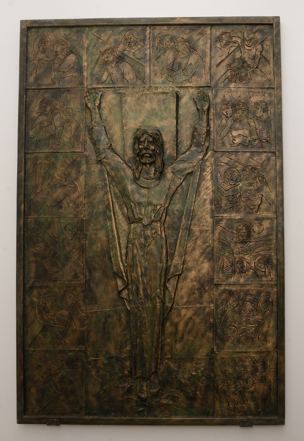 Gesù Risorto (bassorilievo) - ambito campano (inizio XXI)