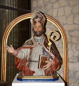San Modestino (busto) - bottega napoletana (fine/ inizio XVIII/XIX)