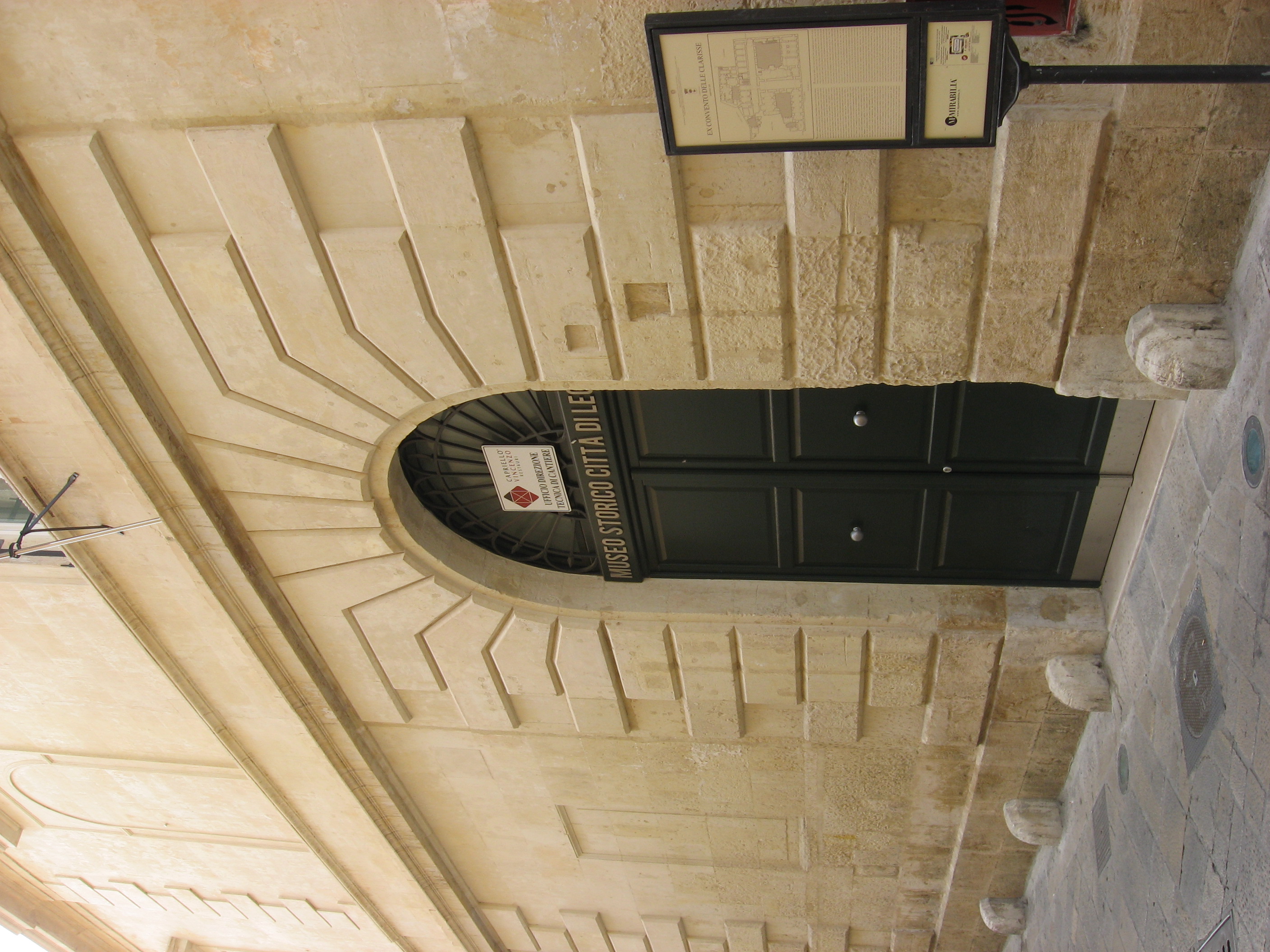 Ex Convento di S. Chiara (convento, delle Clarisse) - Lecce (LE)  (XV)