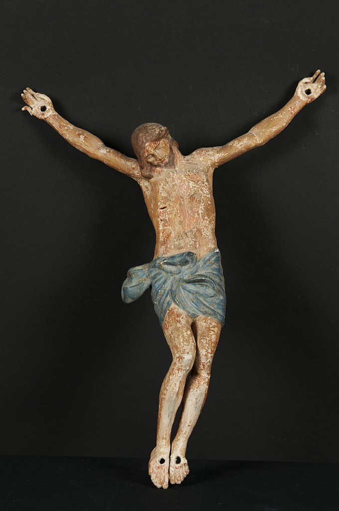 Gesù Cristo crocifisso (statua, opera isolata) - ambito Italia centrale (prima metà sec. XVII)