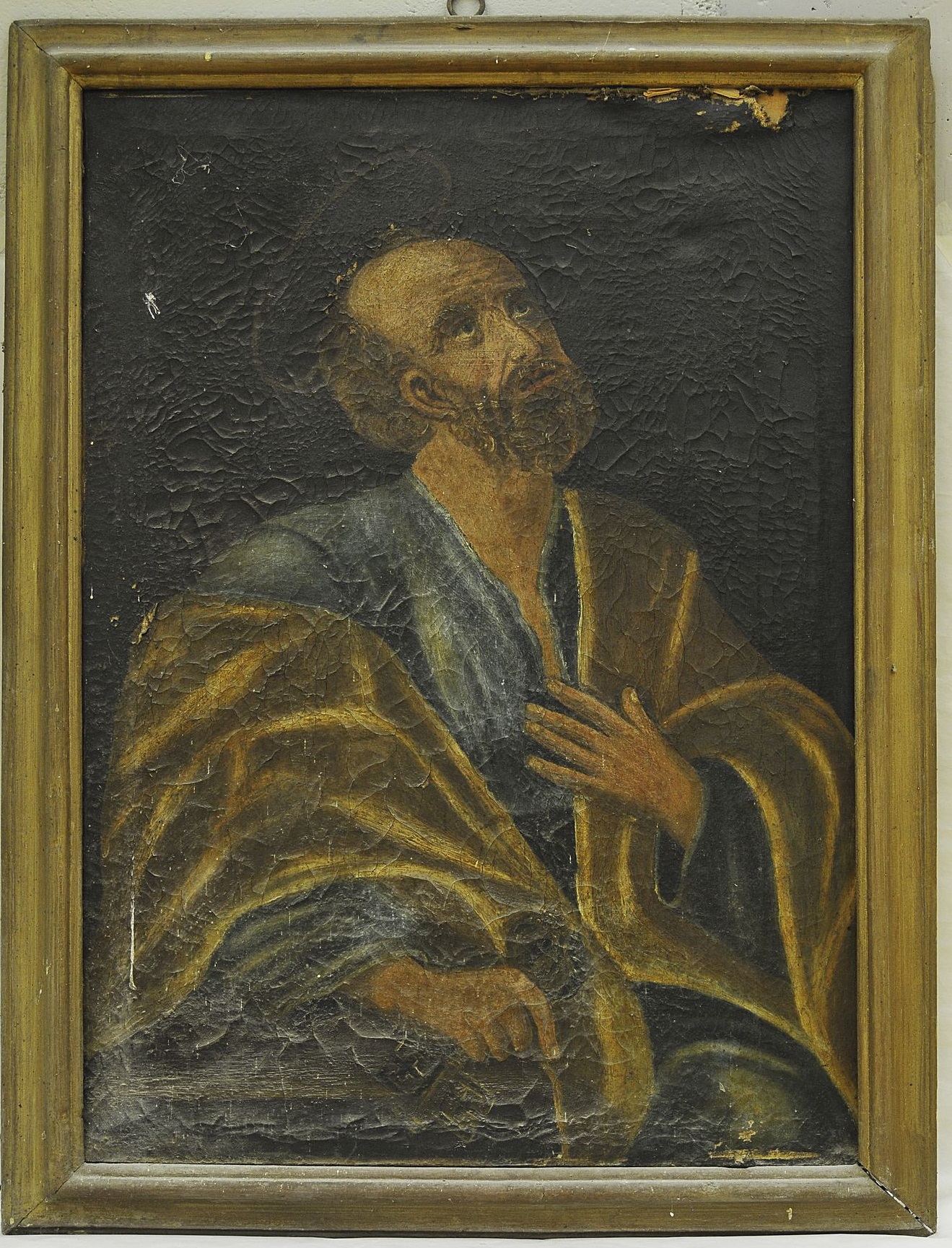 San Pietro (dipinto, opera isolata) - bottega Italia centrale (prima metà XVII)