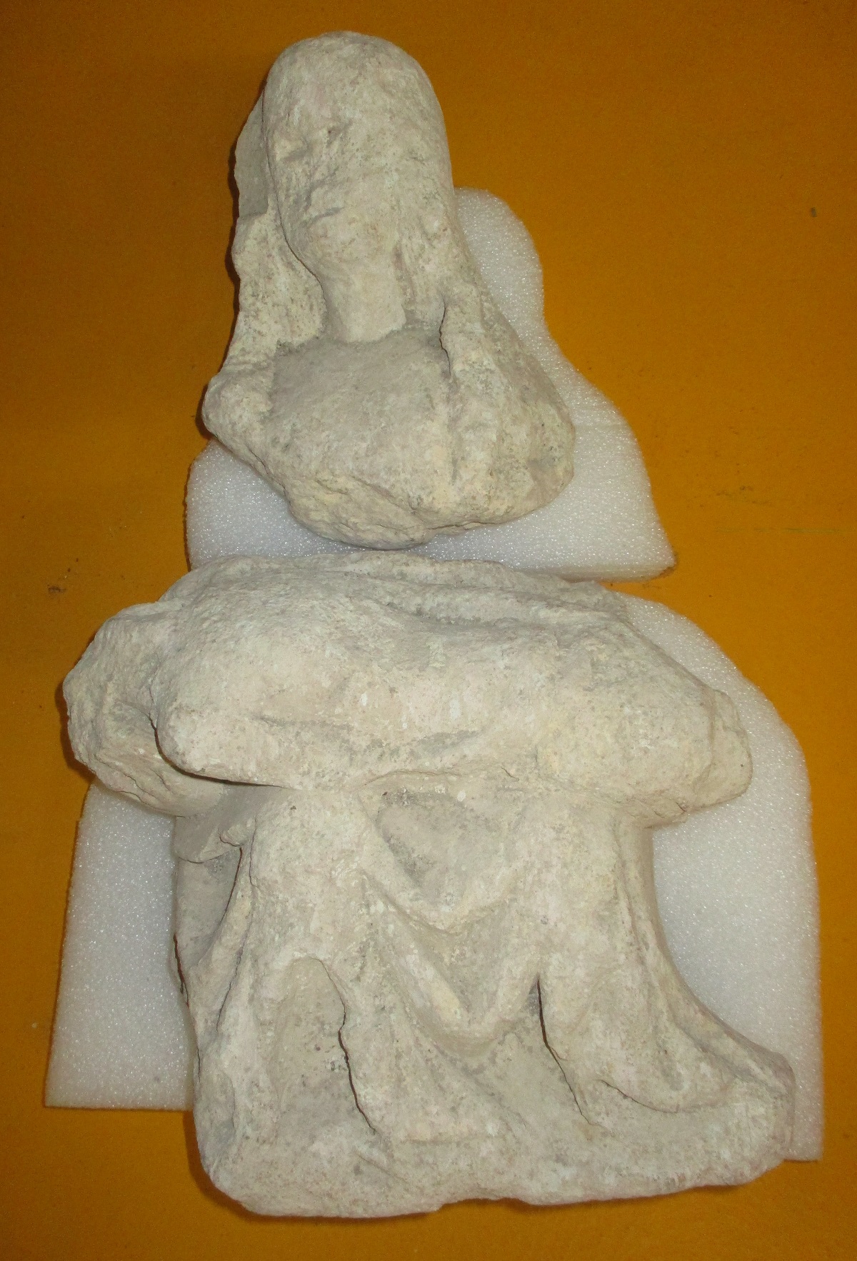 Vesperbild (scultura, opera isolata) - bottega Italia centrale, bottega tedesca (ultimo quarto XV)