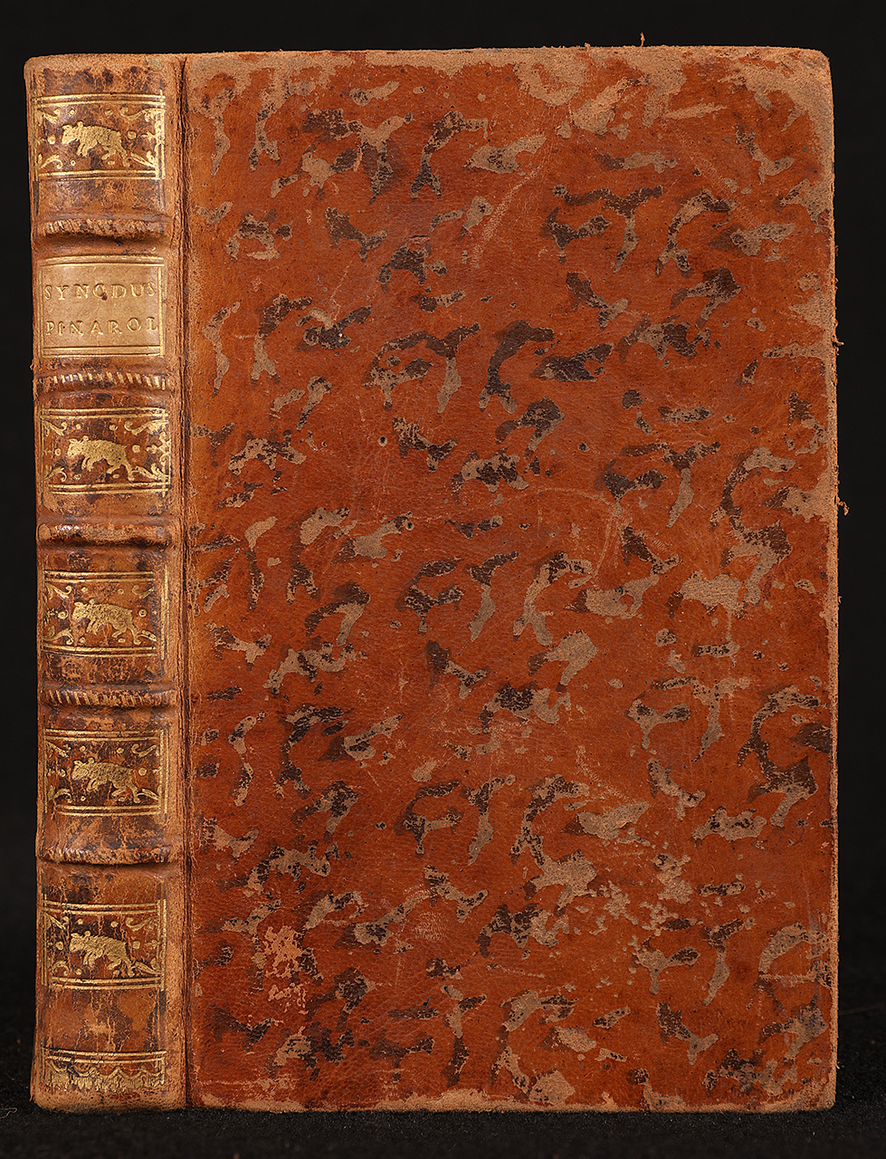 legatura piena - alle armi, opera isolata - ambito italiano (terzo quarto XVIII)