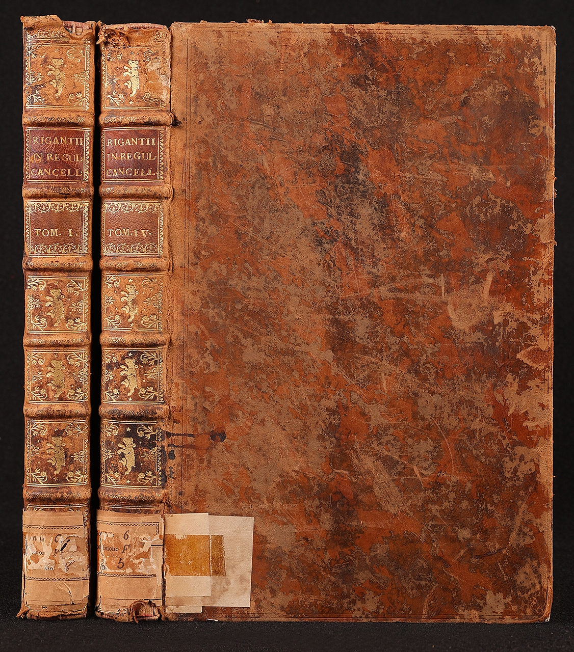 legatura piena - alle armi, serie - ambito italiano (metà XVIII)