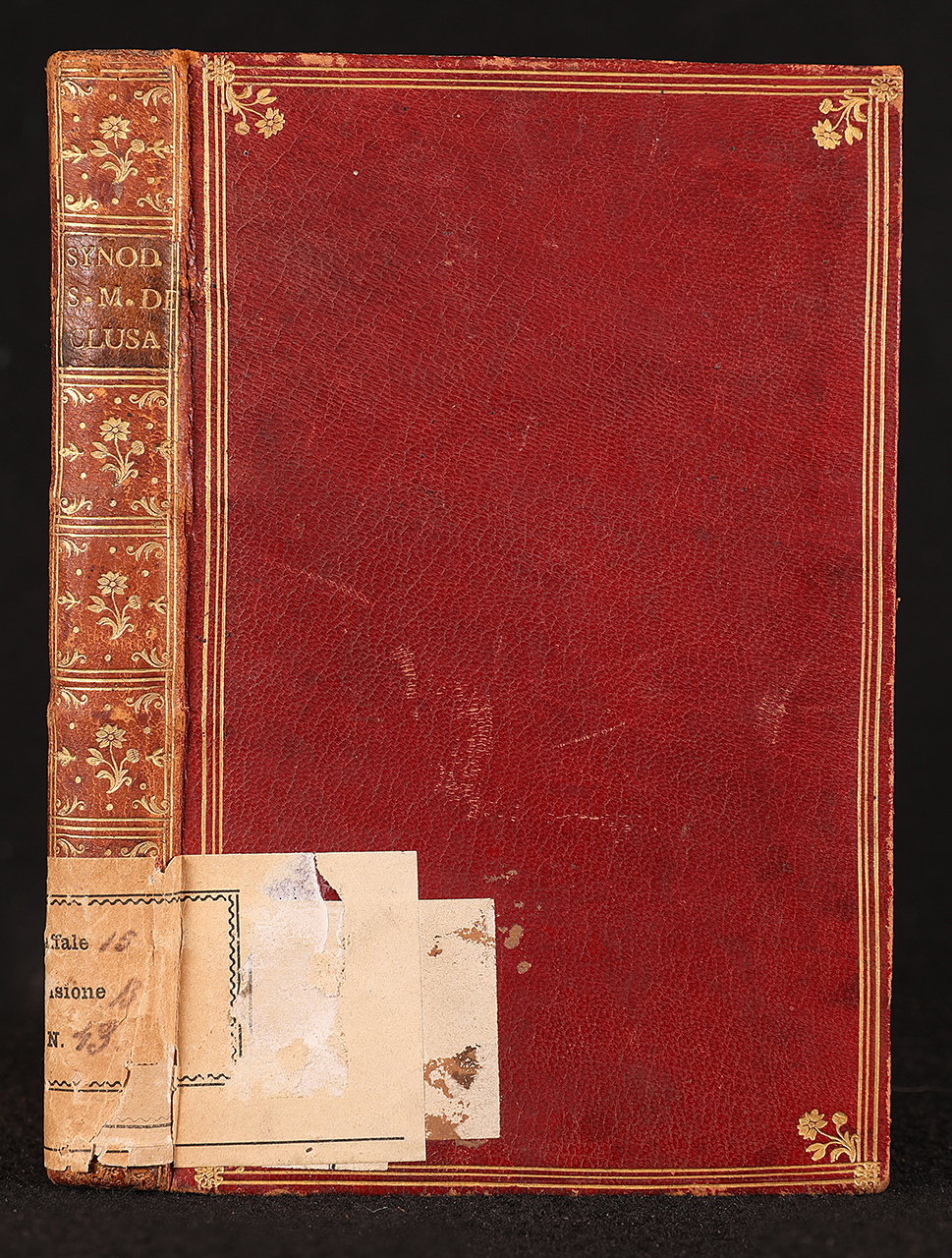 legatura piena, opera isolata - ambito italiano (metà XVIII)