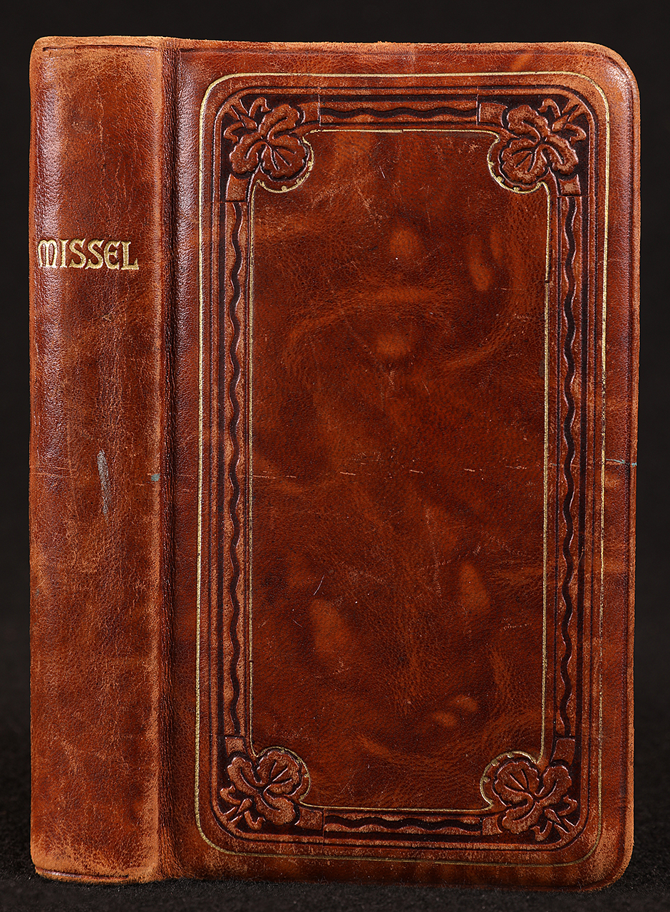 legatura piena - imbottita, opera isolata - ambito belga (secondo quarto XX)