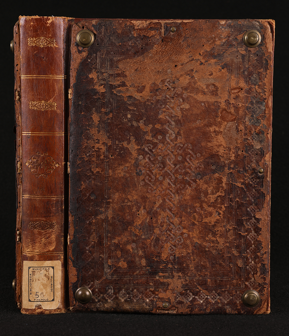 legatura piena, opera isolata - ambito italiano (metà/ metà, metà/ metà XV/ XVI, XVIII/ XIX)