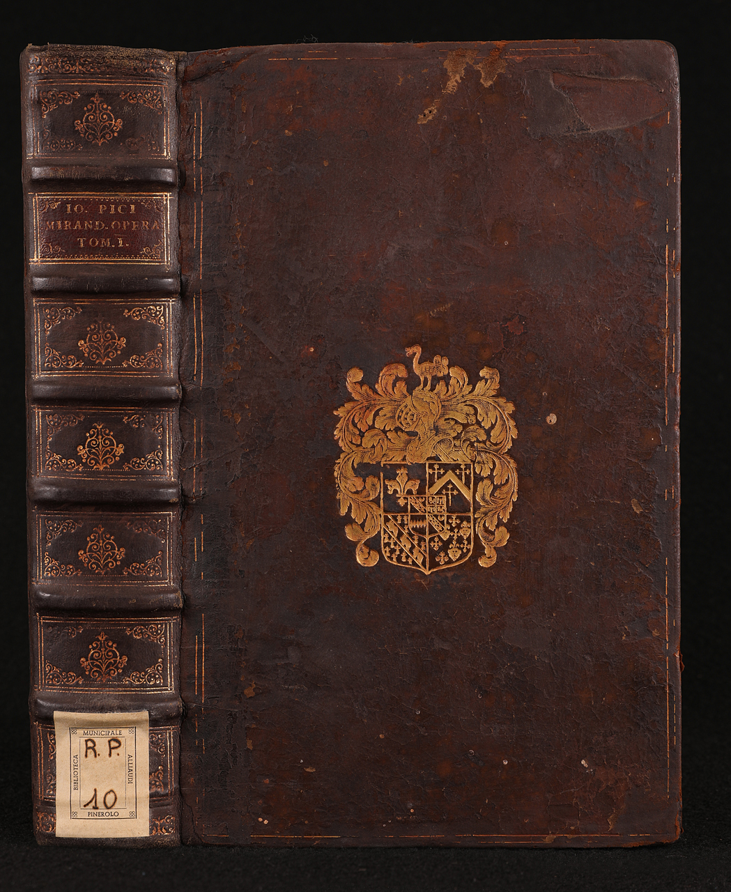 legatura piena - alle armi, opera isolata - ambito francese (seconda metà XVII)