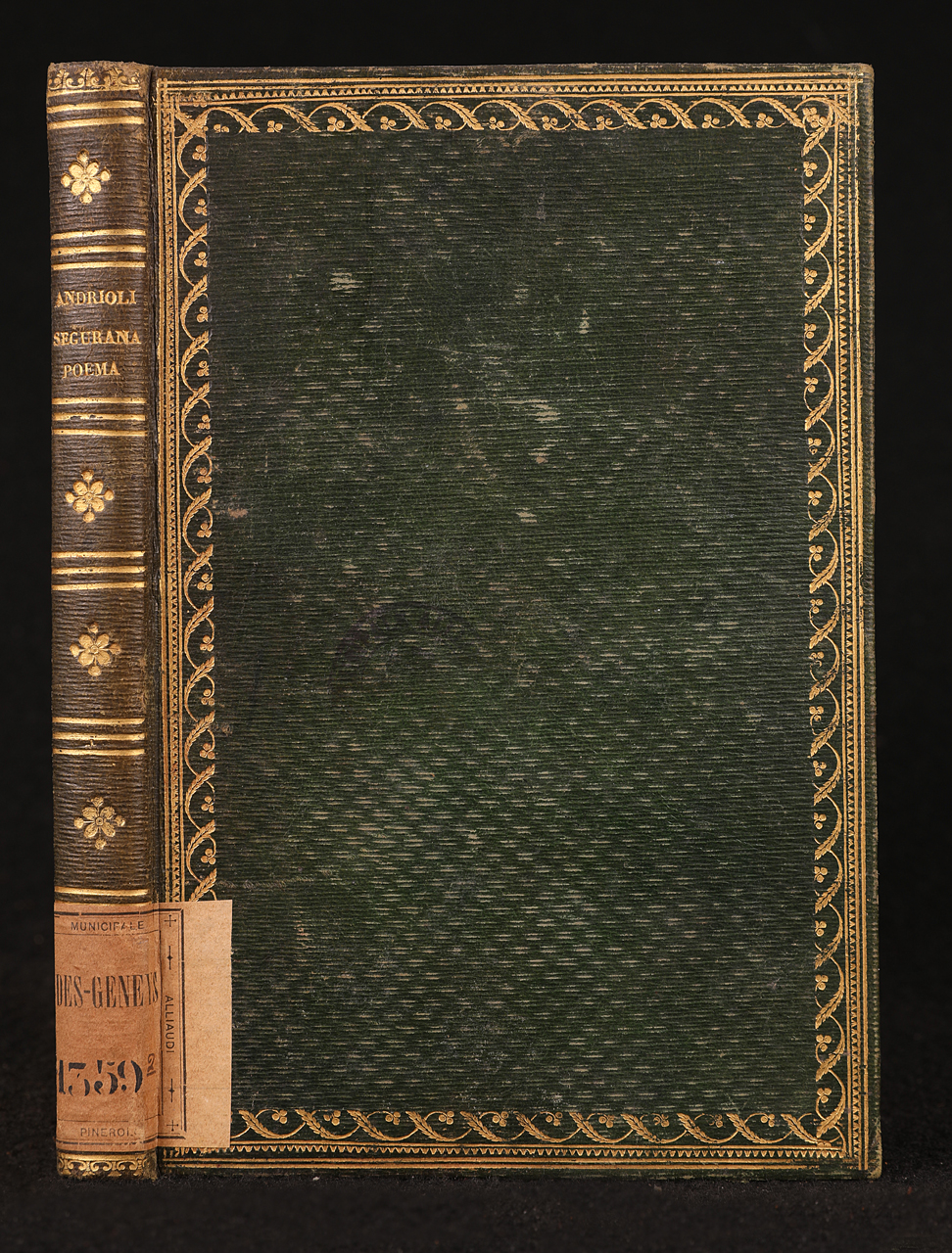 legatura piena, opera isolata - ambito italiano (secondo quarto XIX)