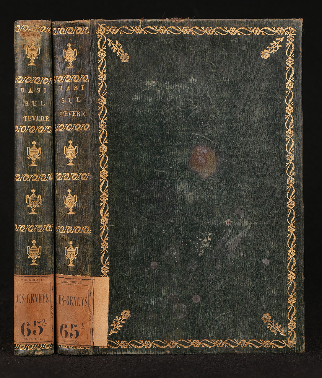 legatura piena, serie - ambito italiano (secondo quarto XIX)