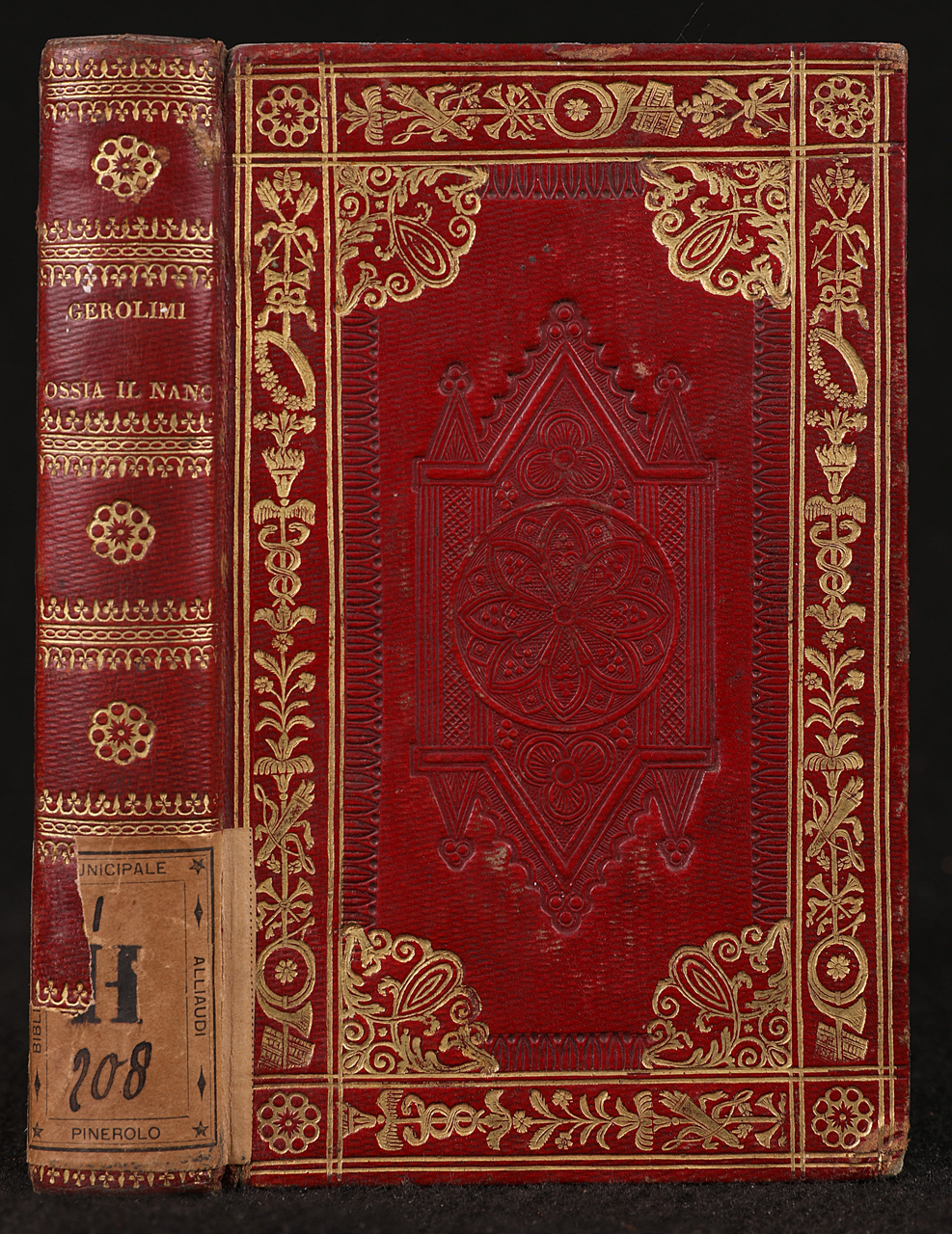 legatura piena, opera isolata - ambito italiano (secondo quarto XIX)