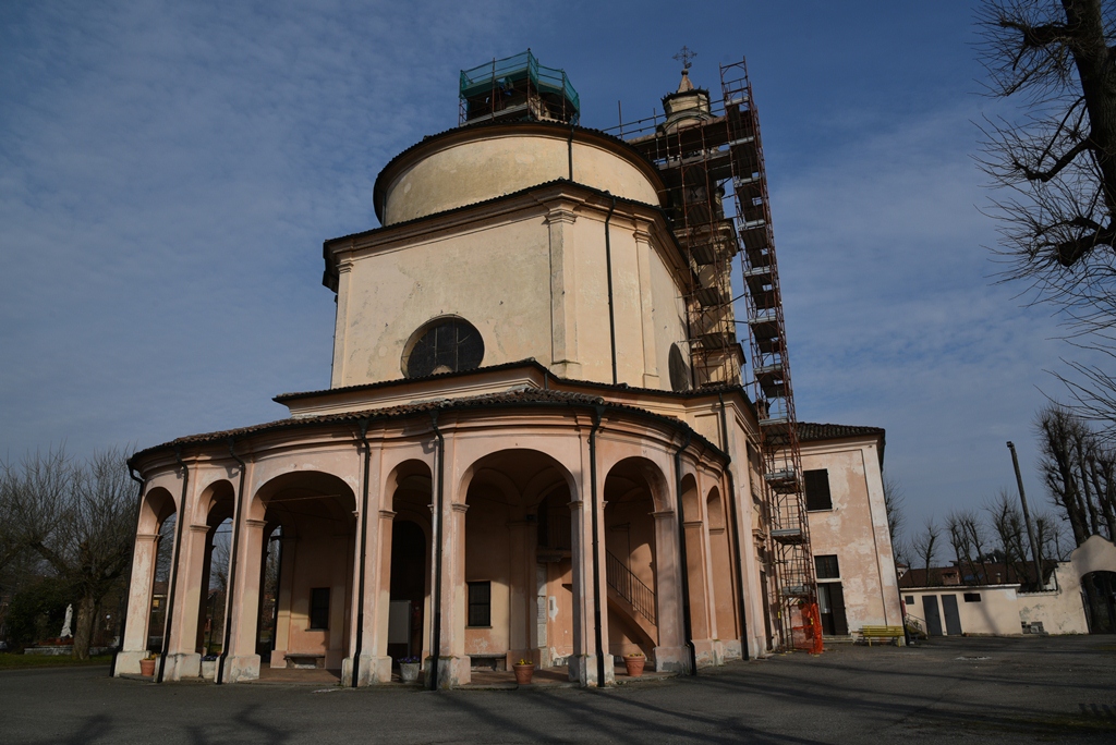 Santuario della Madonna del Palazzo (santuario) - Crescentino (VC)  (XVI; XIV; XVI; XVIII)