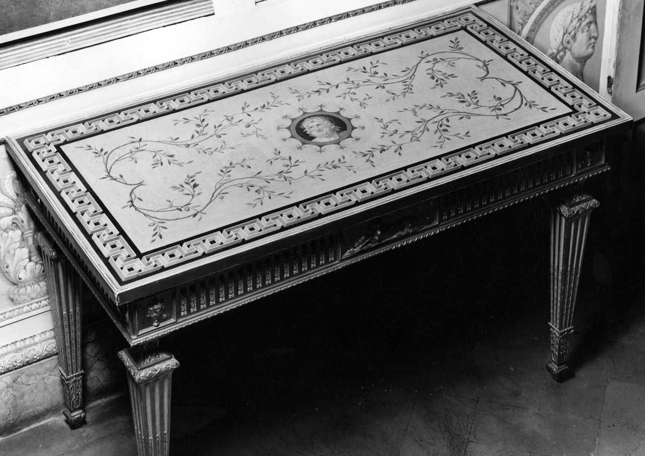 tavolo di Montecucchi - manifattura fiorentina (sec. XVIII, sec. XIX)