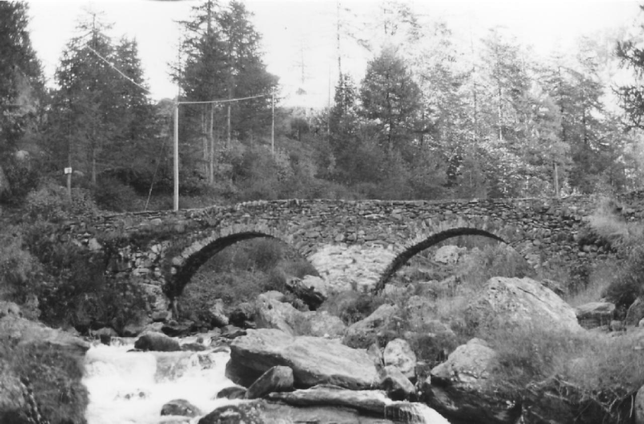 [Ponte in loc. Bogone] (ponte) - Balme (TO)  (XVIII)