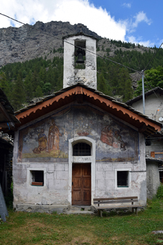 Cappella della Beata Vergine della Neve (cappella) - Balme (TO)  (XVII)