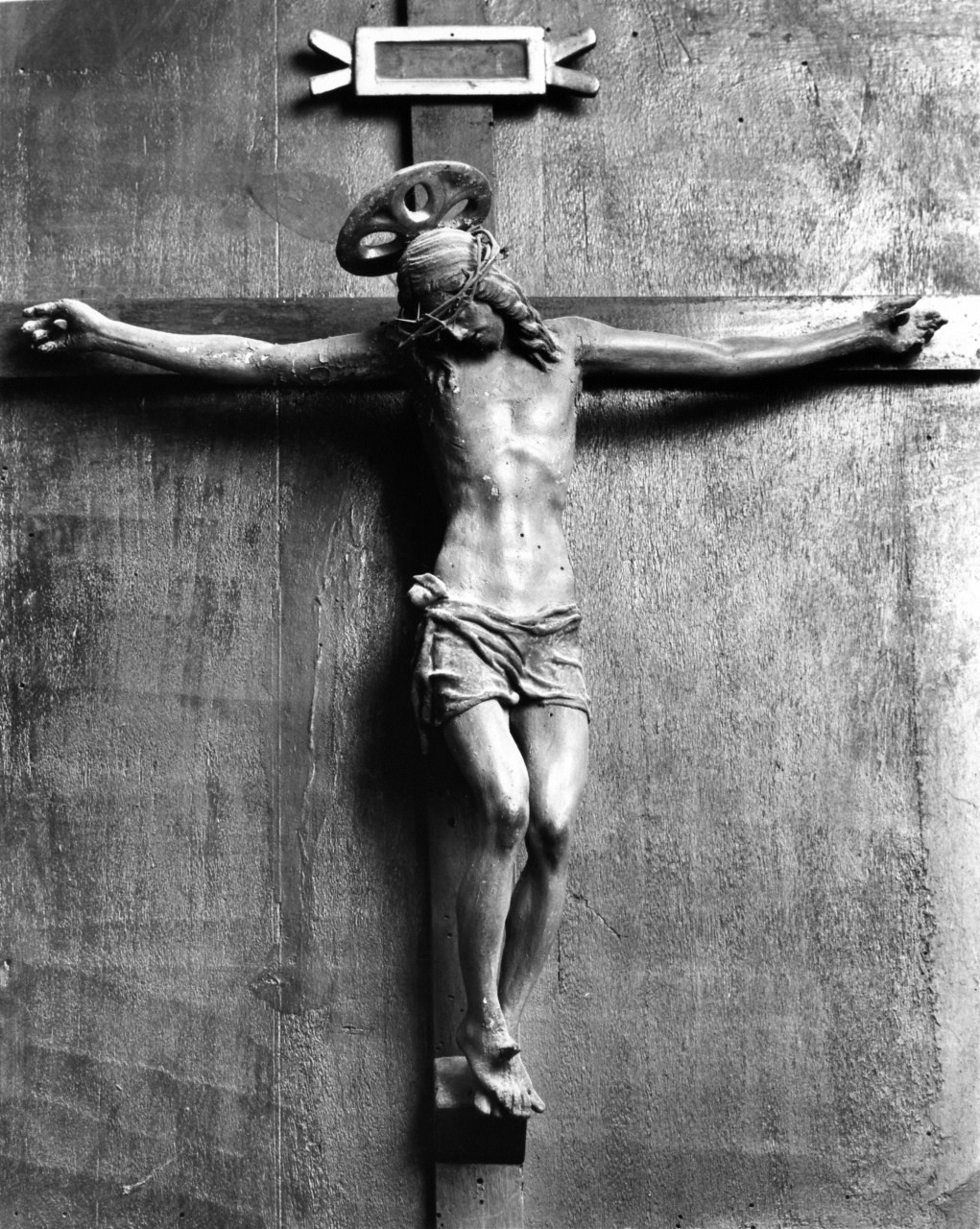 Cristo crocifisso (scultura) - bottega fiorentina (seconda metà sec. XVI)