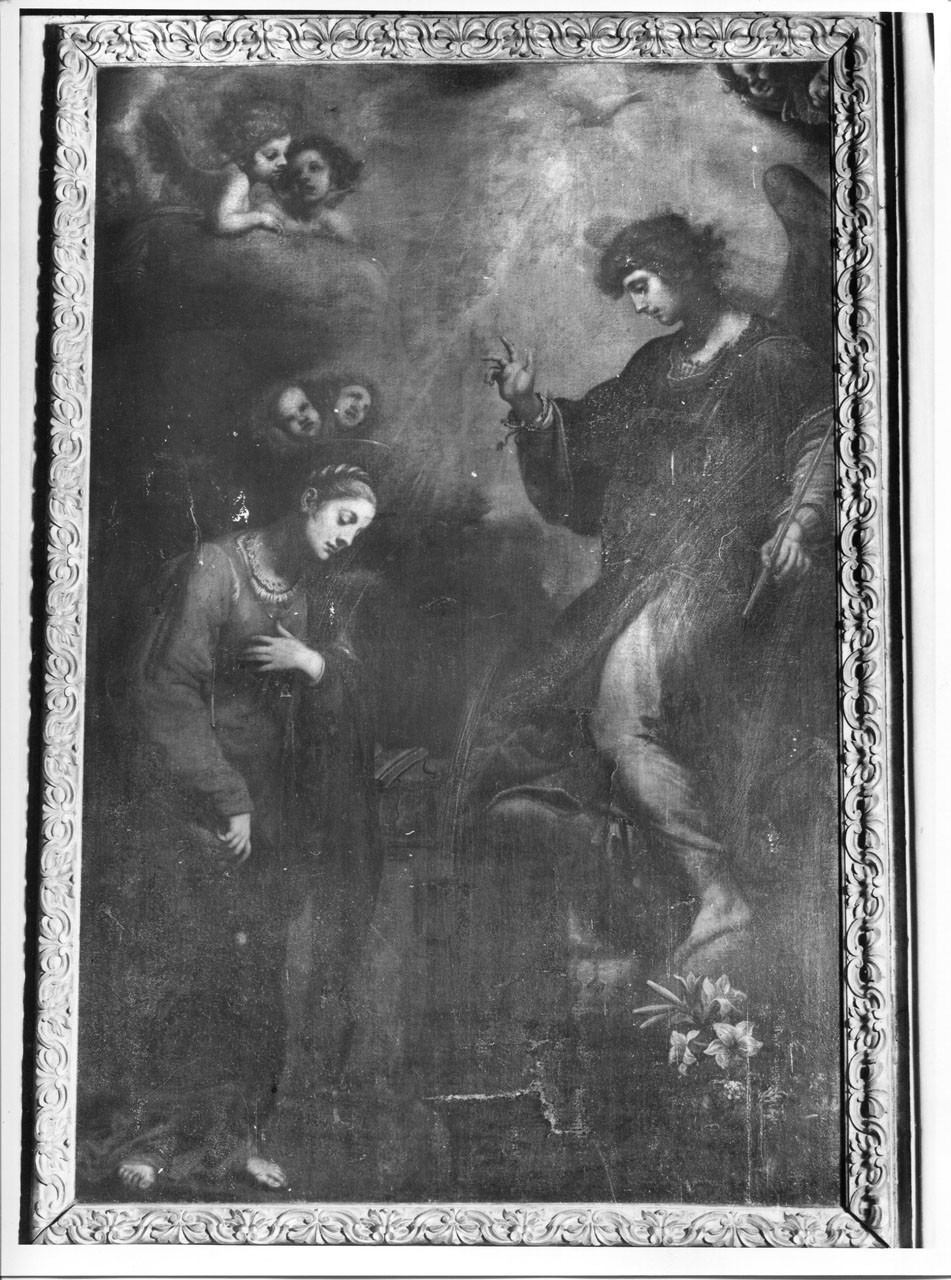 Annunciazione (dipinto) di Salvestrini Bartolomeo (sec. XVII)