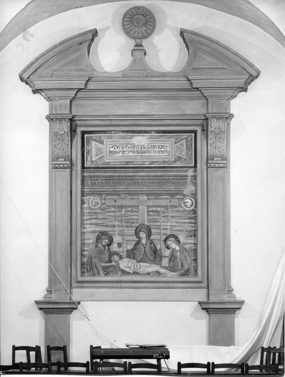 mostra d'altare - bottega toscana (sec. XIX)