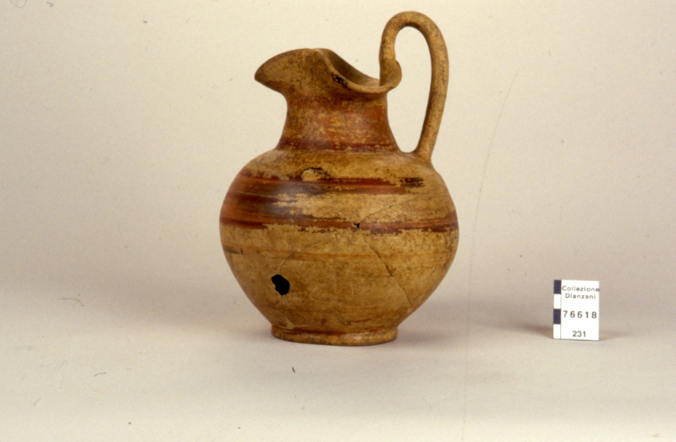 oinochoe trilobata (prima metà Sec. VI a.C)