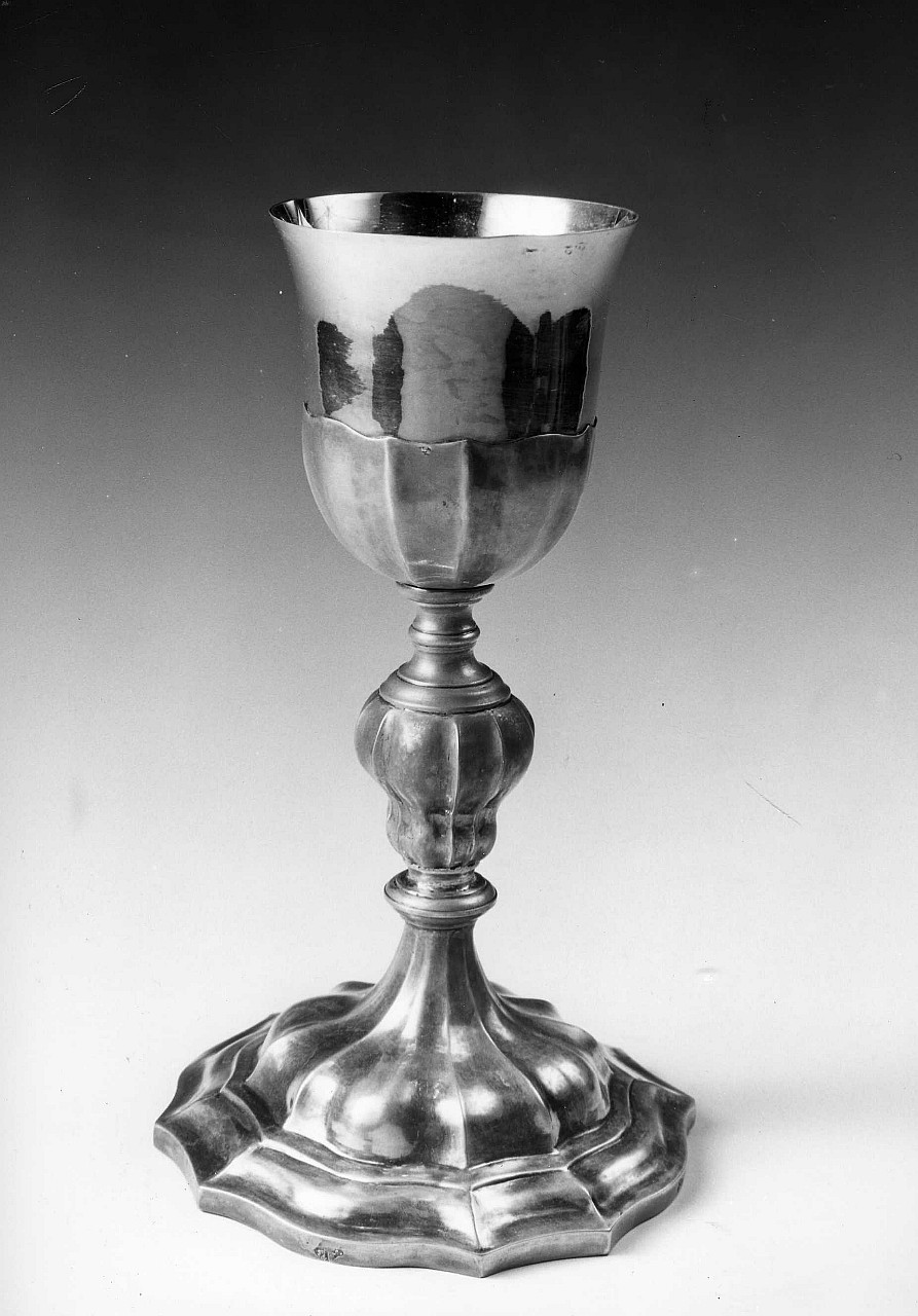calice - bottega toscana (fine/ inizio secc. XVIII/ XIX)
