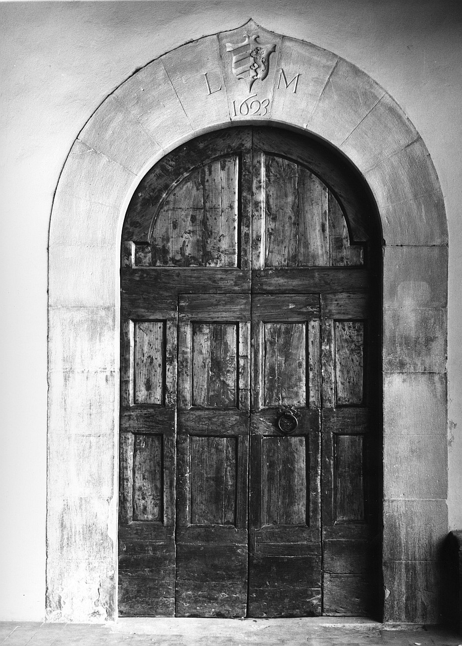 portone - a due battenti - bottega toscana (sec. XVII)