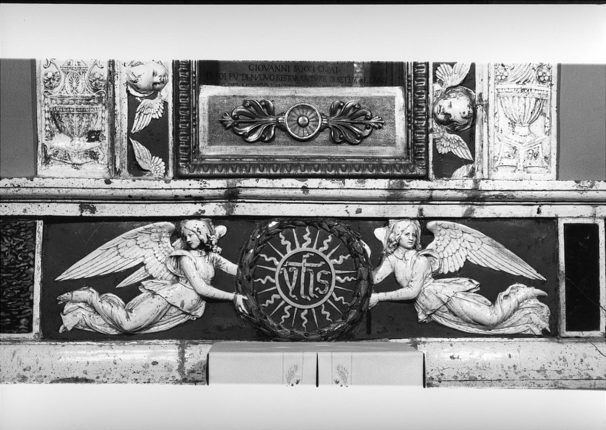predella di Della Robbia Andrea (bottega) (fine sec. XV)