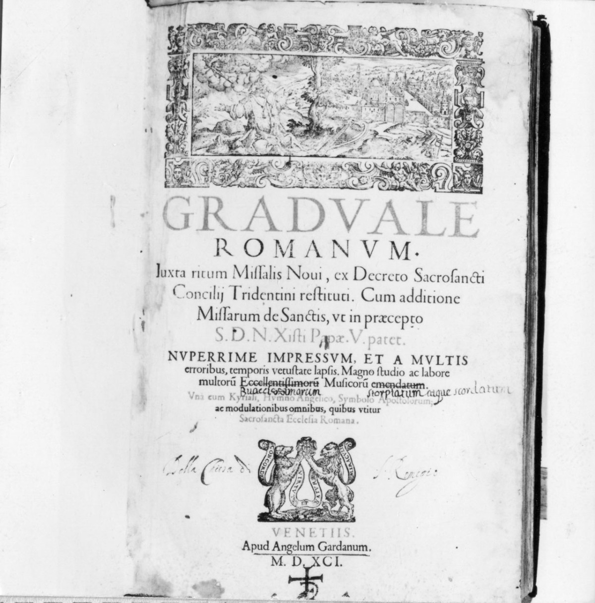 Dio appare a David (stampa) - ambito veneto (sec. XVI)