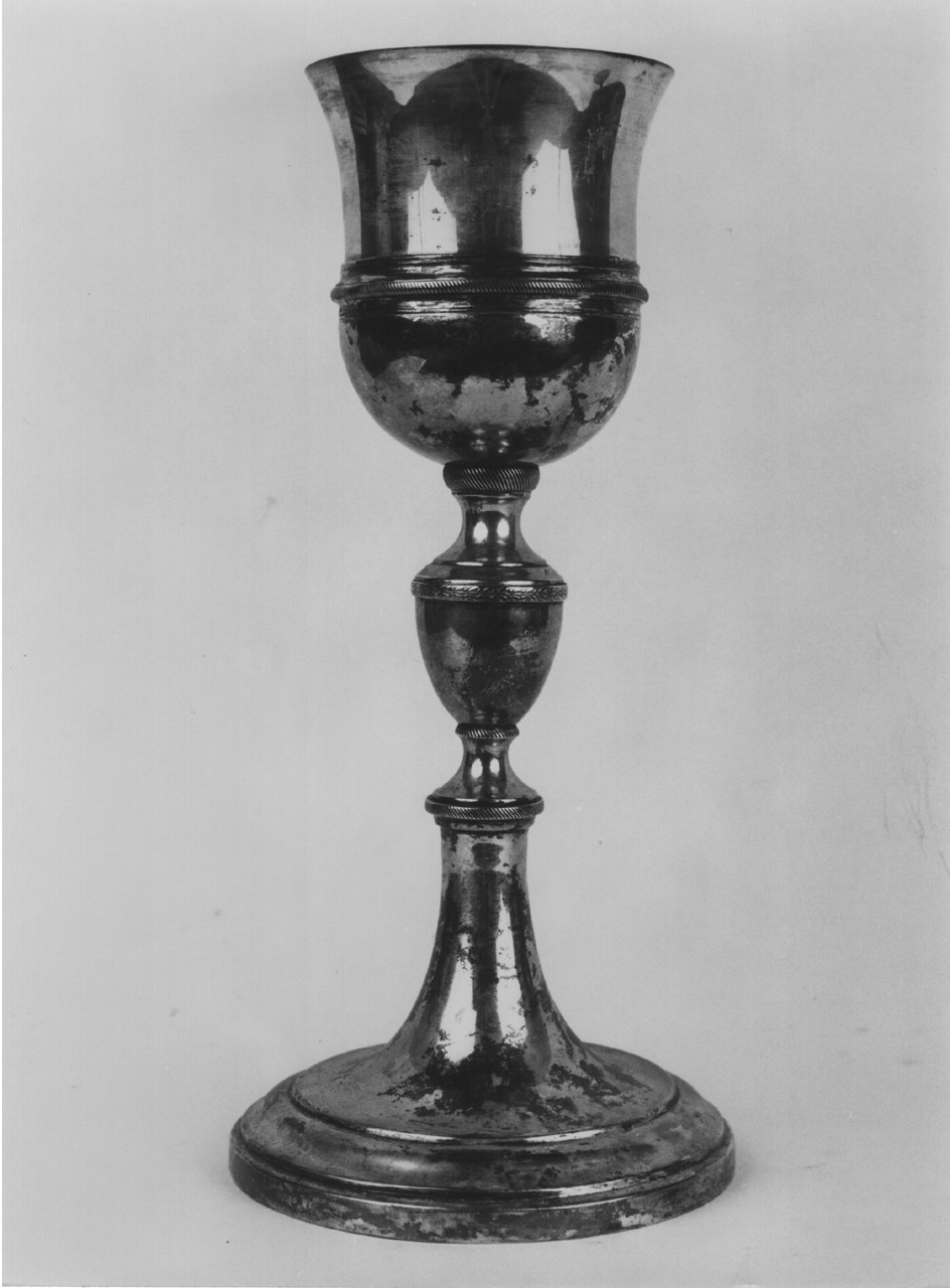 calice - artigianato toscano (sec. XIX)