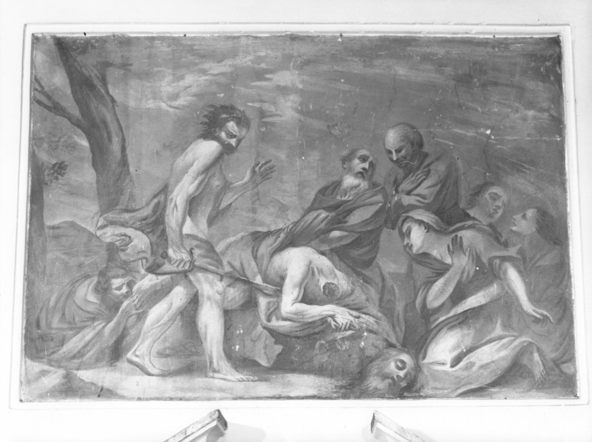 decapitazione di San Paolo (dipinto murale, pendant) di Dandini Pietro (attribuito) (fine/ inizio secc. XVII/ XVIII)