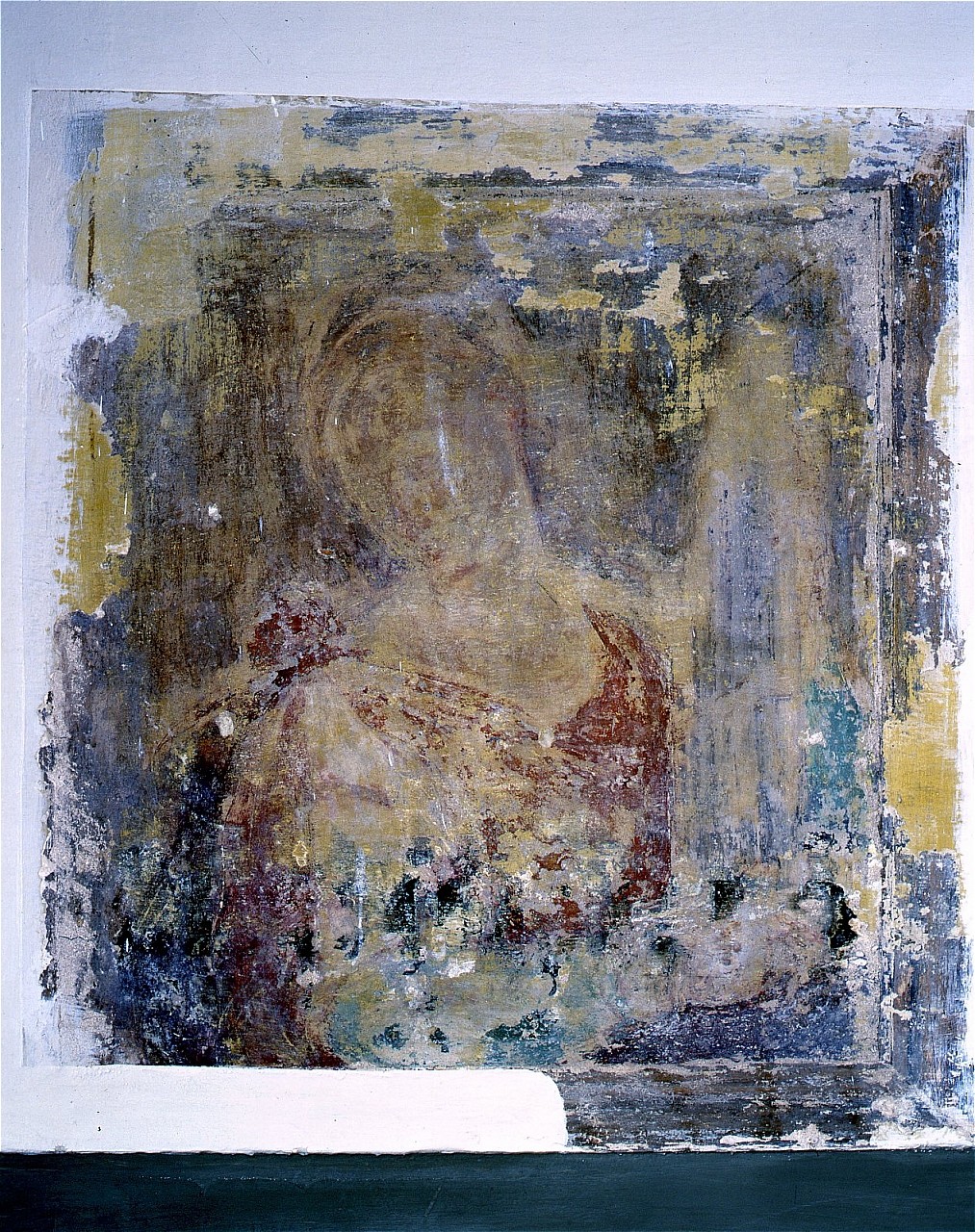 Sant'Agnese (dipinto murale) - ambito fiorentino (sec. XVI)