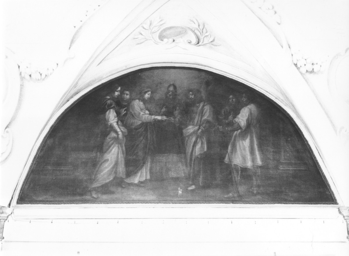Sposalizio di Maria Vergine (dipinto) di Curradi Francesco detto Battiloro (attribuito) (sec. XVII)