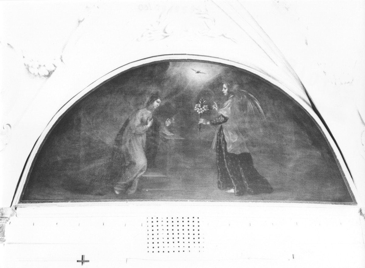 Annunciazione (dipinto) di Curradi Francesco detto Battiloro (attribuito) (sec. XVII)
