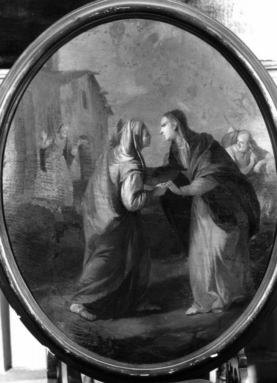 visitazione (dipinto, pendant) di Zugno Francesco (secondo quarto sec. XVIII)