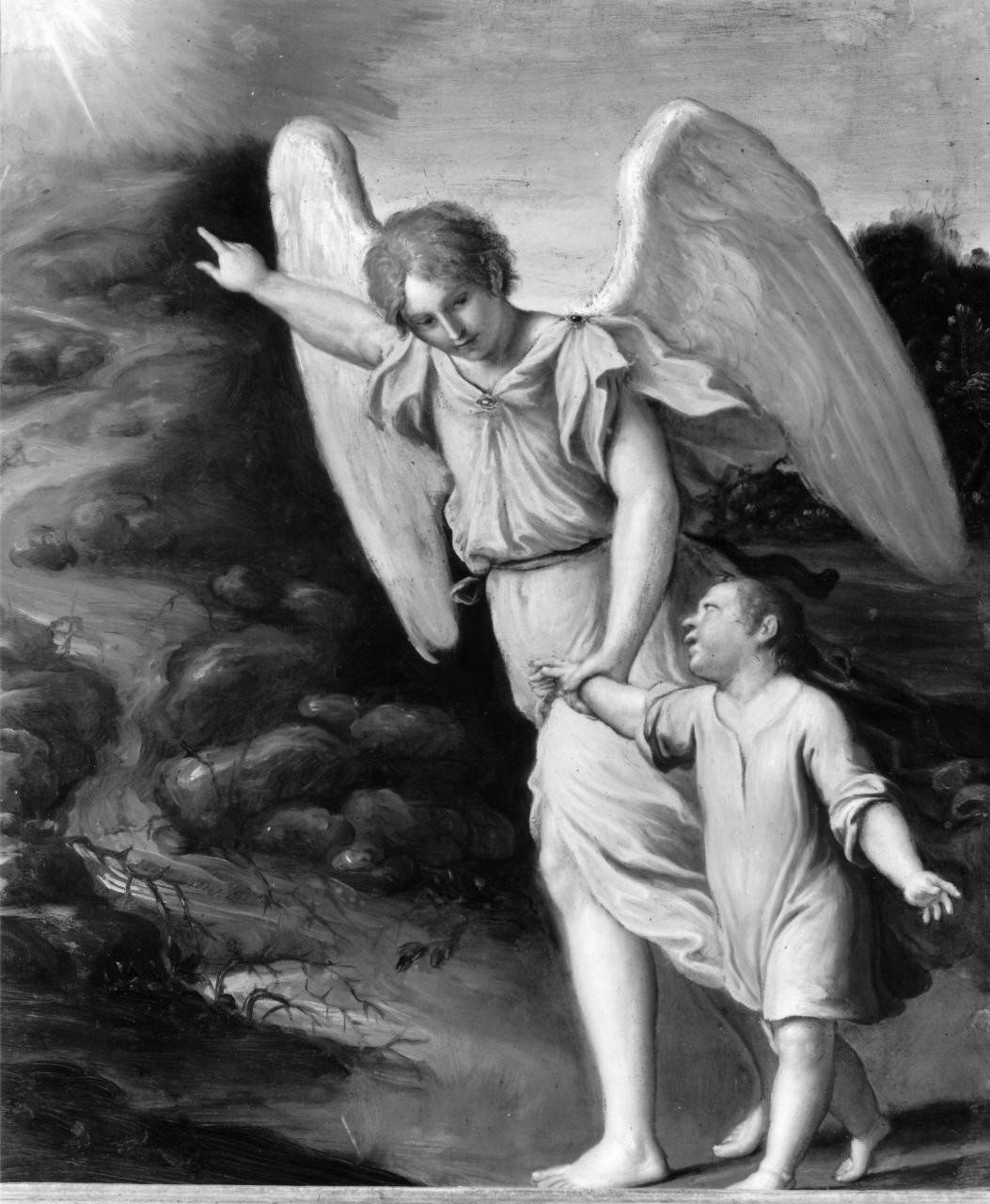 angelo custode (dipinto) di Albani Francesco (prima metà sec. XVII)