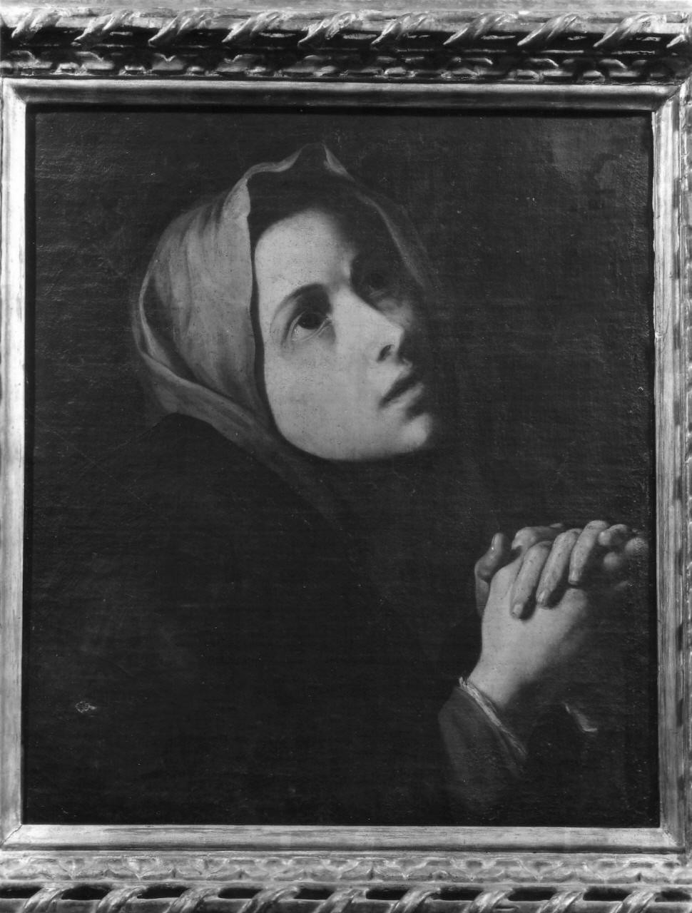 Madonna Addolorata (dipinto) di Ribera Jusepe de detto Spagnoletto (bottega) (sec. XVII)
