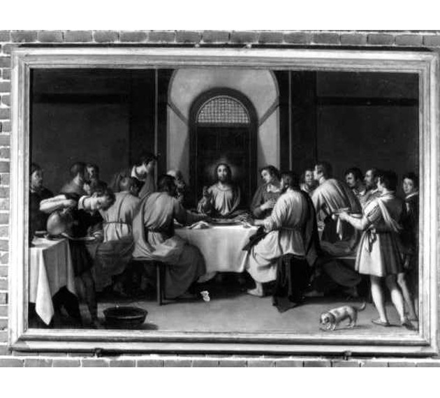 ultima cena (dipinto) di Chimenti Jacopo detto Empoli (sec. XVII)