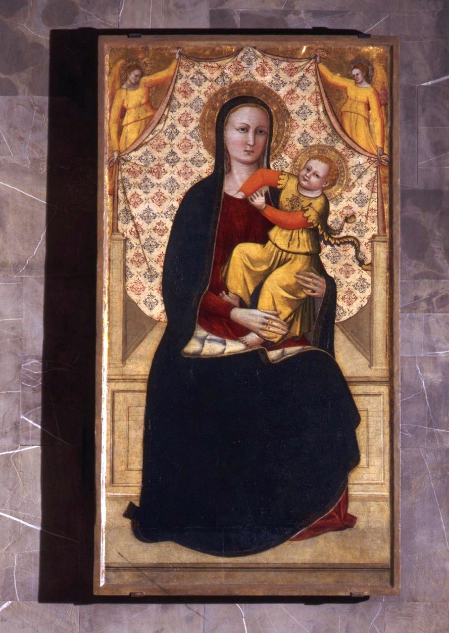 Madonna con Bambino (dipinto) di Maestro di San Martino a Mensola (sec. XIV)