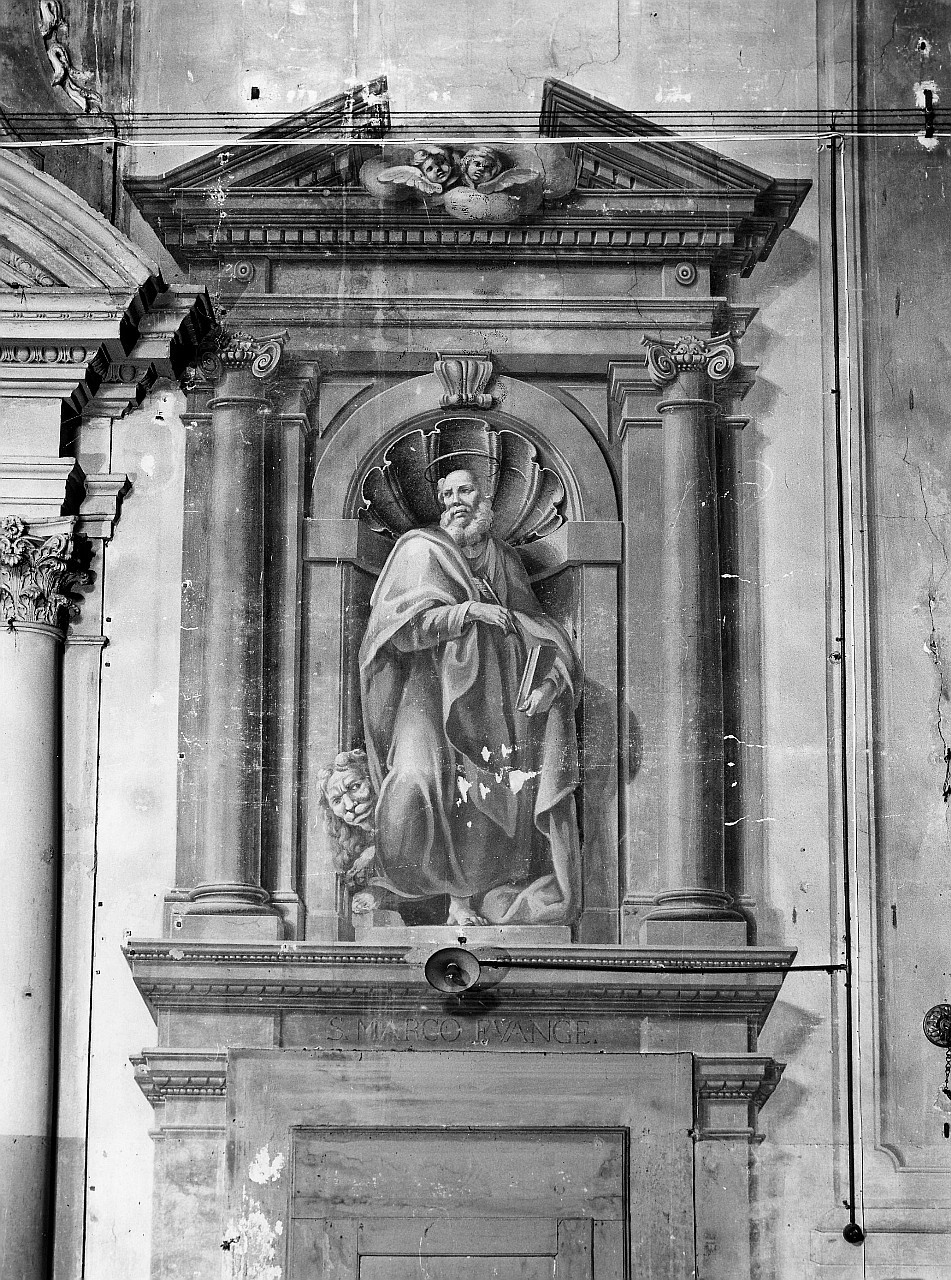 San Marco Evangelista (dipinto murale) - ambito toscano (sec. XVIII)