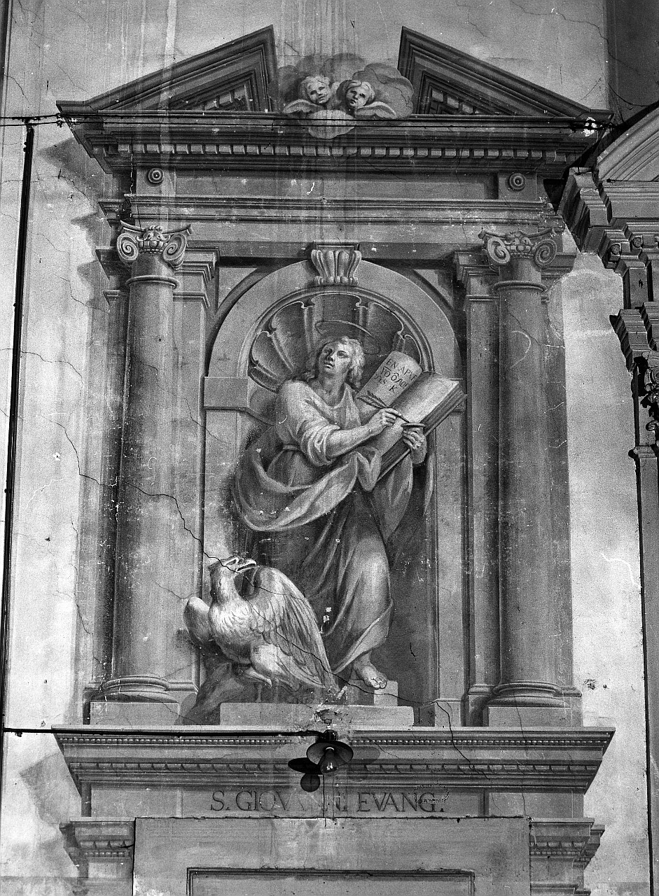 San Giovanni Evangelista (dipinto murale) - ambito toscano (sec. XVIII)
