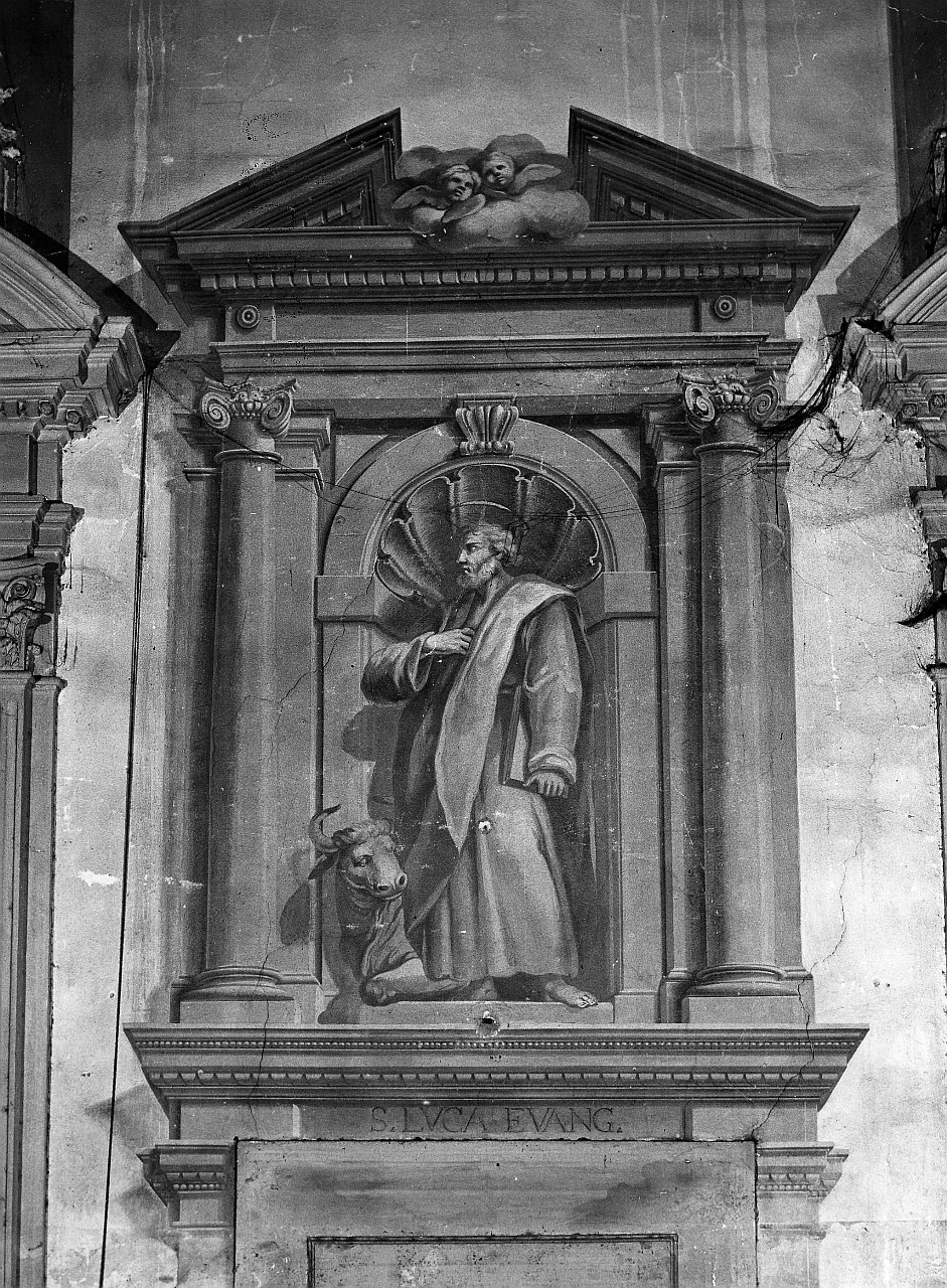 San Luca (dipinto murale) - ambito toscano (sec. XVIII)