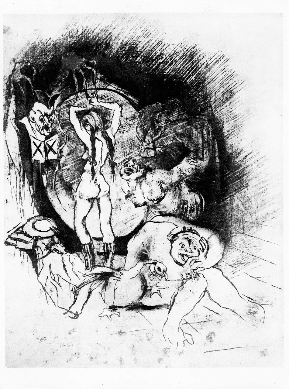 allegoria della primavera (stampa, serie) di Salvatore Anna (sec. XX)