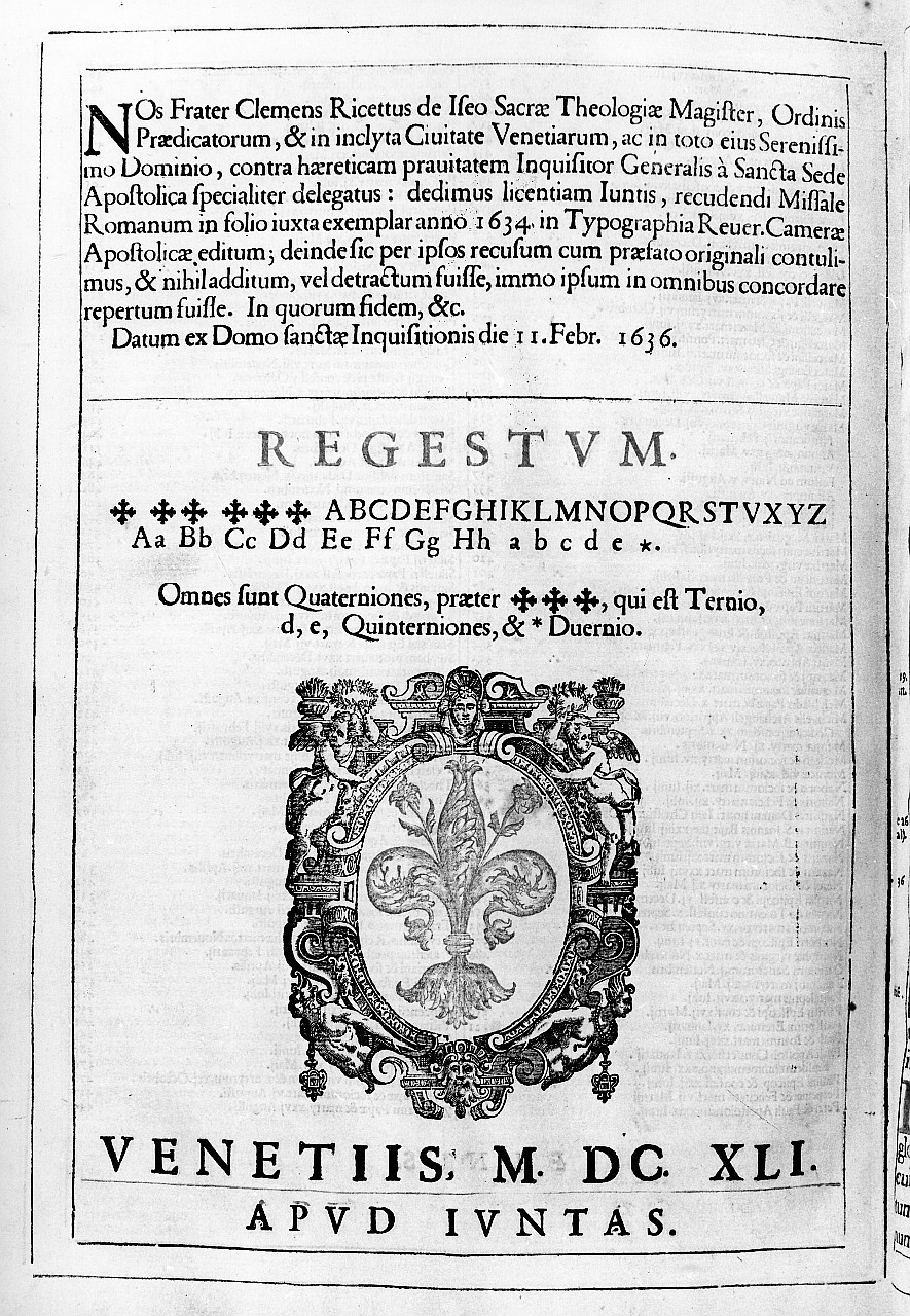 stemma gentilizio (stampa) - ambito veneziano, ambito veneziano (sec. XVII)