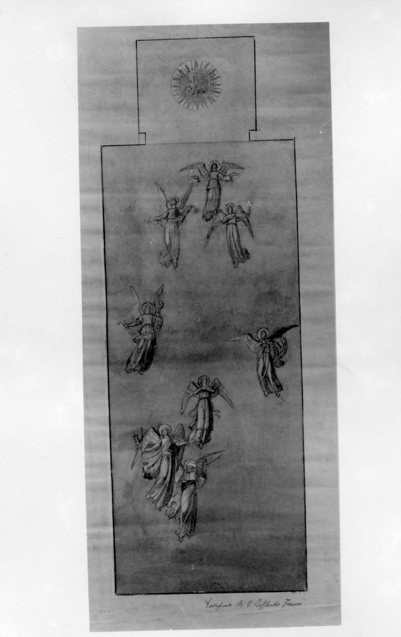 angeli (disegno) di Franci Raffaello (secondo quarto sec. XX)