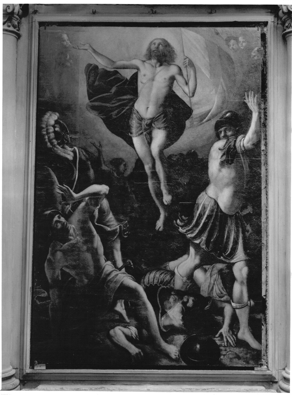 resurrezione di Cristo (dipinto) di Manzuoli Tommaso detto Maso da San Friano (attribuito) (sec. XVI)