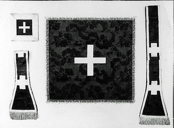 paramento liturgico, insieme - manifattura fiorentina (secc. XVIII/ XIX)