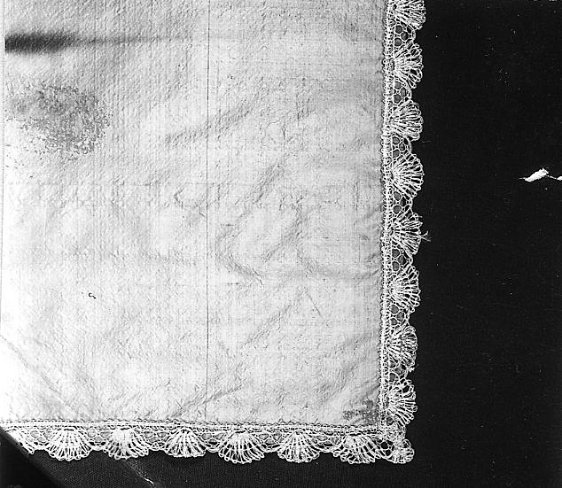 tovaglia da comunione di Maglioni Marianna (attribuito) (terzo quarto sec. XIX)